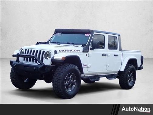 Bright White Clearcoat 2020 Jeep Gladiator Rubicon