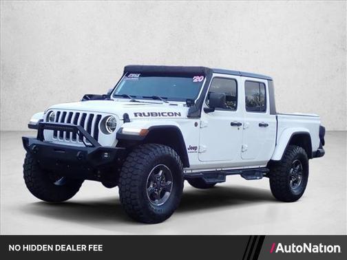 Bright White Clearcoat 2020 Jeep Gladiator Rubicon
