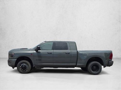 Ceramic Gray Clearcoat 2026 RAM 3500 Laramie Mega Cab 4x4 6'4' Box