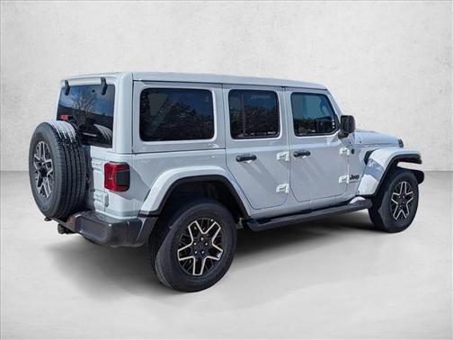 Bright White Clearcoat 2026 Jeep Wrangler 4-Door Sahara 4x4