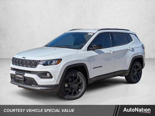 Bright White Clearcoat 2026 Jeep Compass Latitude
