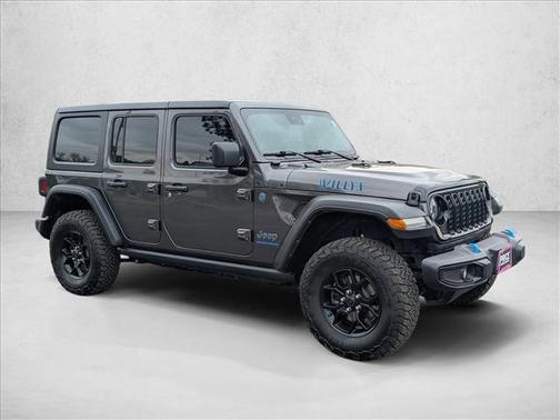 Granite Crystal Metallic Clearcoat 2024 Jeep Wrangler 4xe Willys