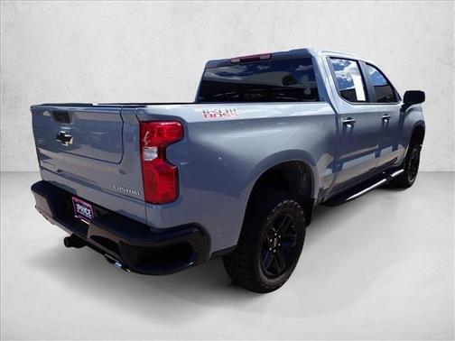 Slate Gray Metallic 2025 Chevrolet Silverado 1500 Custom Trail Boss