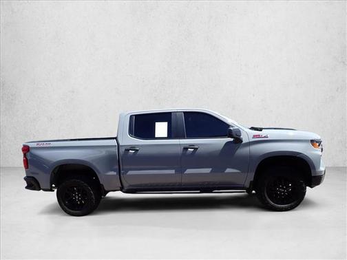 Slate Gray Metallic 2025 Chevrolet Silverado 1500 Custom Trail Boss