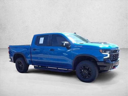 Glacier Blue Metallic 2022 Chevrolet Silverado 1500 ZR2