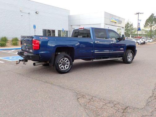 Deep Ocean Blue Metallic 2016 Chevrolet Silverado 3500 High Country