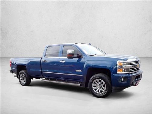 Deep Ocean Blue Metallic 2016 Chevrolet Silverado 3500 High Country