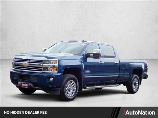 Deep Ocean Blue Metallic 2016 Chevrolet Silverado 3500 High Country