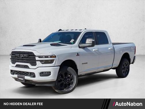 Bright White Clearcoat 2026 RAM 3500 Laramie Crew Cab 4x4 6'4' Box