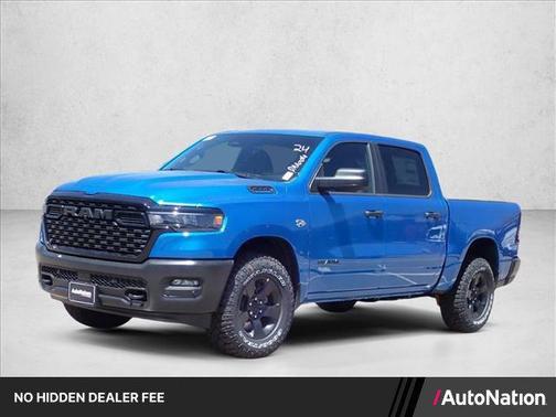 Hydro Blue Pearlcoat 2026 RAM 1500 Warlock Crew Cab 4x4 5'7' Box