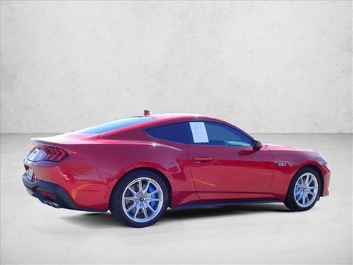 Rapid Red Metallic Tinted Clearcoat 2024 Ford Mustang GT Premium