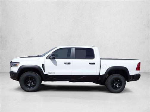 Bright White Clearcoat 2026 RAM 1500 RHO Crew Cab 4x4 5'7' Box
