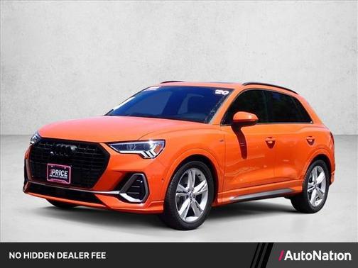 Pulse Orange 2020 Audi Q3 45 S line Prestige
