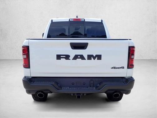 Bright White Clearcoat 2026 RAM 1500 Warlock Crew Cab 4x4 5'7' Box