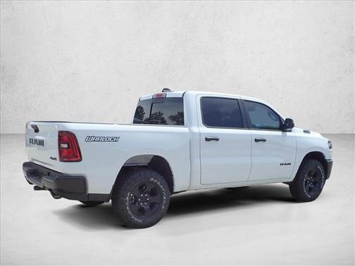 Bright White Clearcoat 2026 RAM 1500 Warlock Crew Cab 4x4 5'7' Box