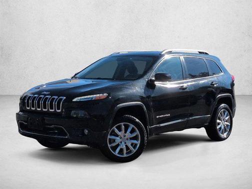 Brilliant Black Crystal Pearlcoat 2016 Jeep Cherokee Limited