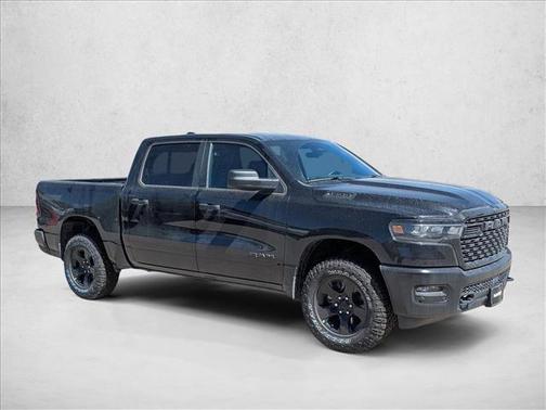Diamond Black Crystal Pearlcoat 2026 RAM 1500 Warlock Crew Cab 4x4 5'7' Box