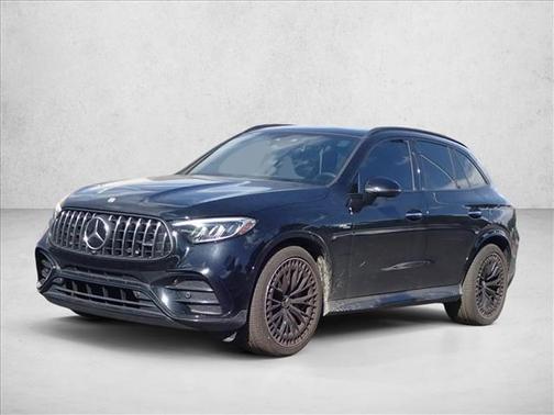 Obsidian Black Metal 2024 Mercedes-Benz AMG GLC 43 4MATIC