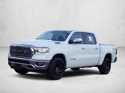 Bright White Clearcoat 2021 RAM 1500 Laramie