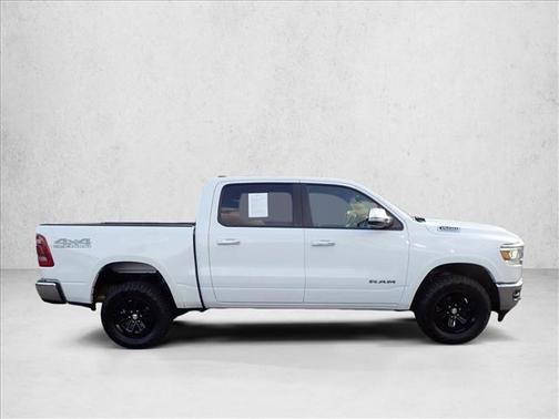 Bright White Clearcoat 2021 RAM 1500 Laramie