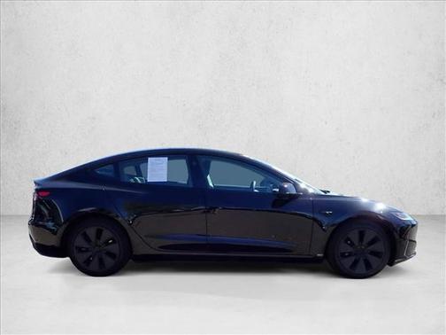 Black 2025 Tesla Model 3 Long Range