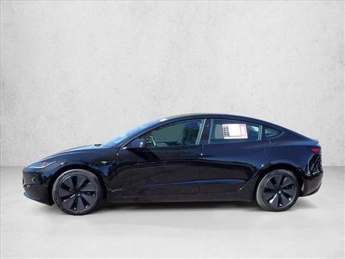 Black 2025 Tesla Model 3 Long Range