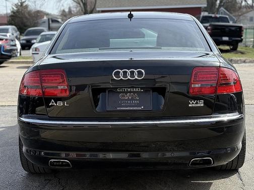 Brilliant Black 2007 Audi A8 W12