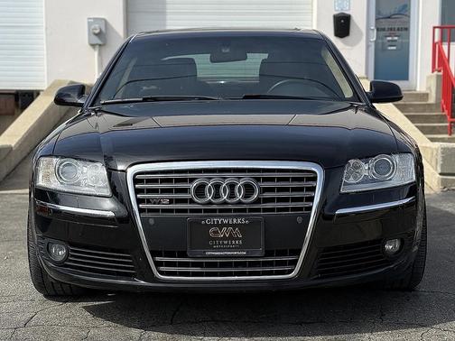 Brilliant Black 2007 Audi A8 W12
