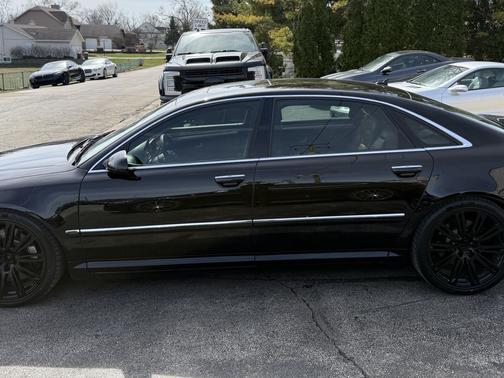 Brilliant Black 2007 Audi A8 W12