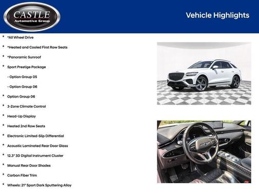 2023 Genesis GV70 3.5T Sport