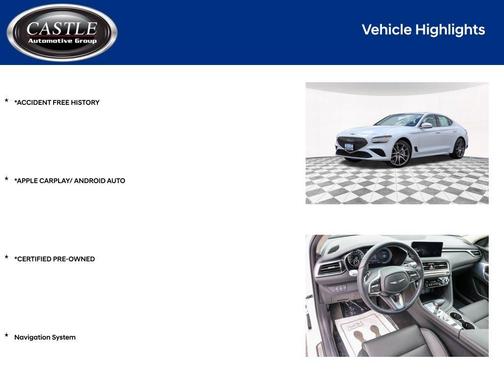 2024 Genesis G70 2.5T
