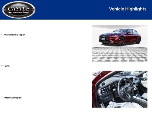 2026 Genesis G70 3.3T Sport Prestige