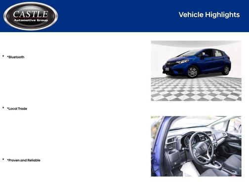 2016 Honda Fit LX