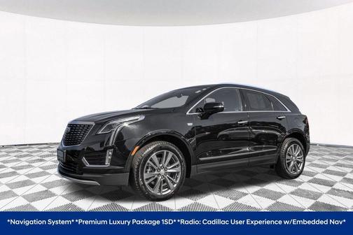 Stellar Black Metallic 2024 Cadillac XT5 Premium Luxury