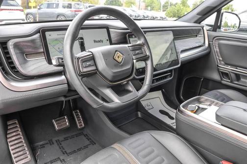 Glacier White 2022 Rivian R1T Adventure Package