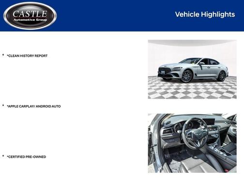 2025 Genesis G70 2.5T