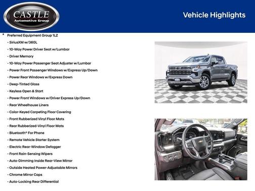 Sterling Gray Metallic 2024 Chevrolet Silverado 1500 LTZ