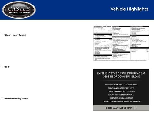 2025 Genesis G70 3.3T Sport Advanced