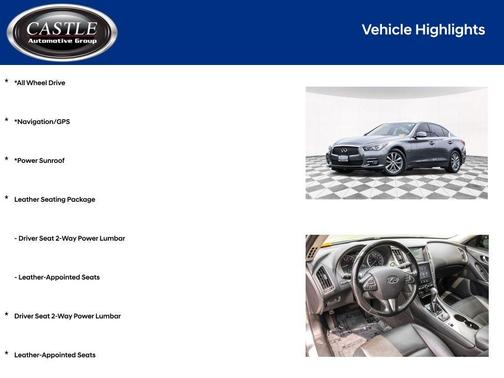2014 INFINITI Q50 Premium
