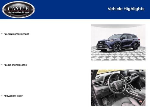 2021 Toyota Highlander XSE