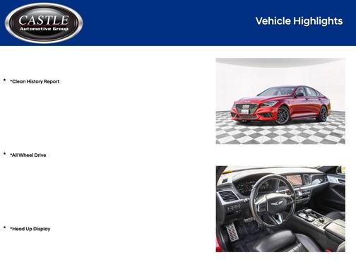 2020 Genesis G80 3.3T Sport