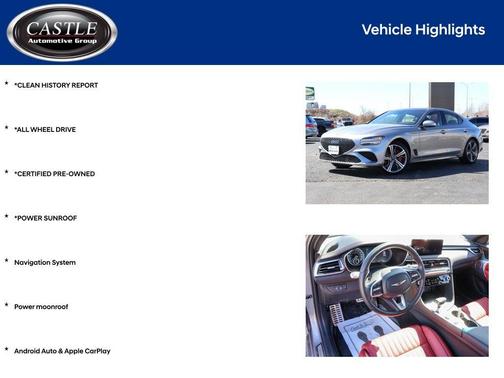 2024 Genesis G70 3.3T Sport Advanced