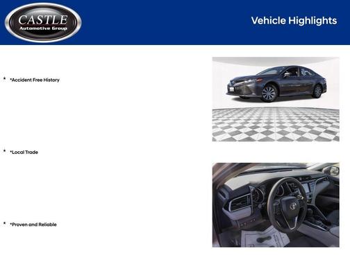 2018 Toyota Camry Hybrid LE