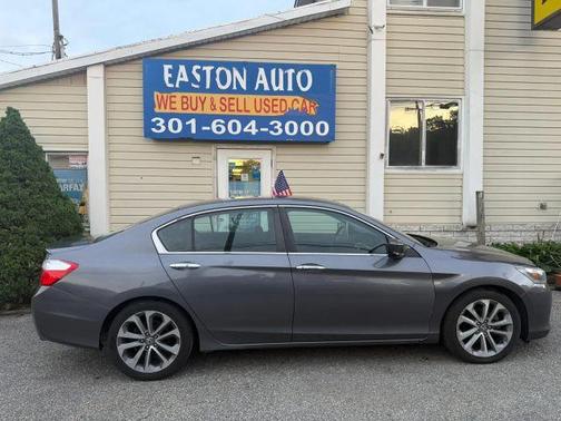 Gray 2014 Honda Accord Sport
