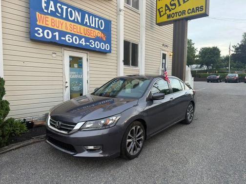Gray 2014 Honda Accord Sport