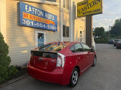 Red 2013 Toyota Prius Three