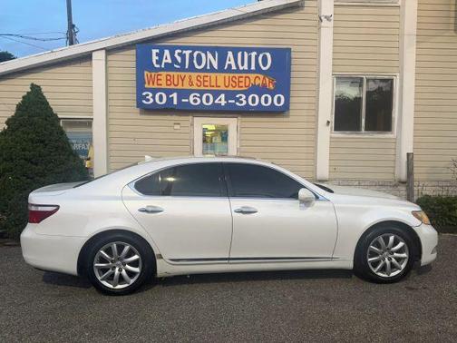 White 2009 Lexus LS 460 Base