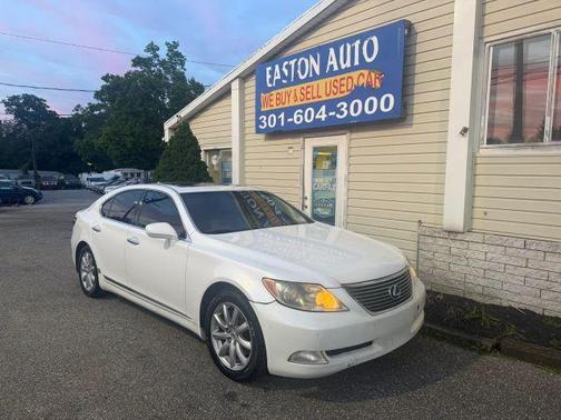 White 2009 Lexus LS 460 Base