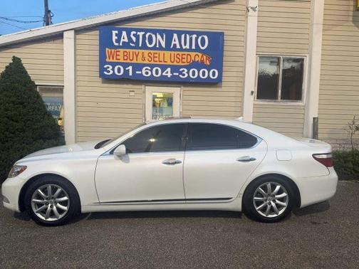 White 2009 Lexus LS 460 Base