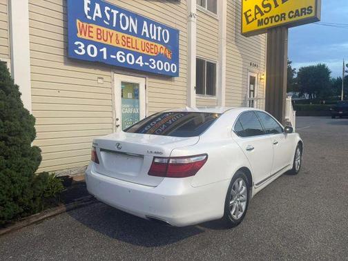 White 2009 Lexus LS 460 Base